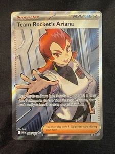 Pokémon TCG Team Rocket's Ariana 224/182 Destined Rivals Full Art Ultra Rare NM - Picture 1 of 2