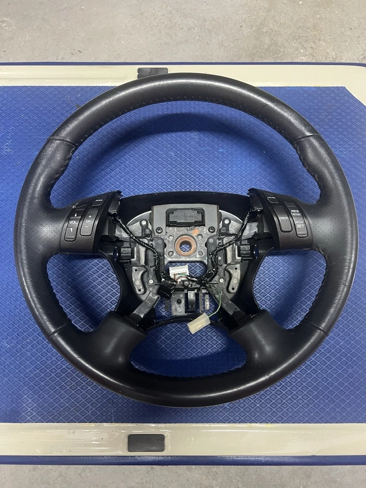 2003 - 2007 HONDA ACCORD Sedan Steering Driver Wheel w/o Controls Leather OEM - Image 1 of 1
