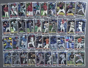 James Wood Jacob Wilson 2024 Topps Bowman Prospects 89 Cards Lots [supA65 - Picture 1 of 3
