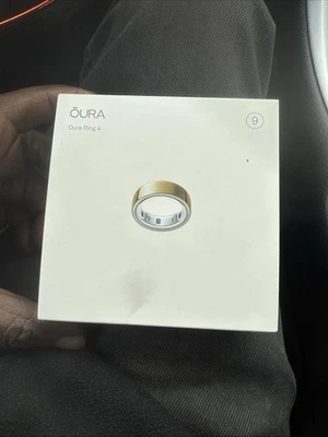 Oura Ring 4 Activity, Health, and Sleep Tracker in Gold Size 9 (JZ90-54216-09) - Image 1 of 3