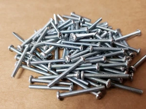 STEEL PAN HEAD PHILLIPS SCREWS 90272A115 Lg-1" (LOTS OF 100) - Picture 1 of 4