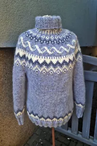 Norweger***Pullover aus Islandwolle**bis XL*Unikat**Handmade - Bild 1 von 4