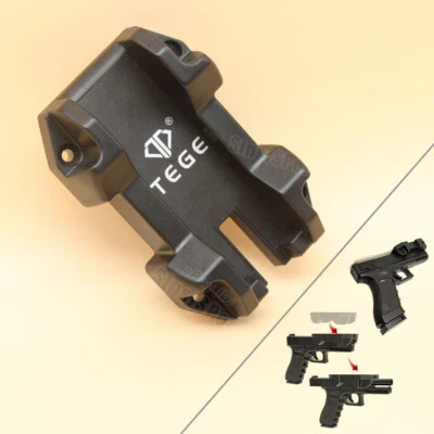 TEGE Gun Magnet Mount Holster for Glock 17 19 21 22 26 27 31 43 43X 44 45 Sig P365 XL