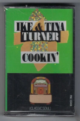 CASSETTE - IKE & TINA TURNER - Cookin' - New Sealed Cassette TAPE Foto 1 de 2
