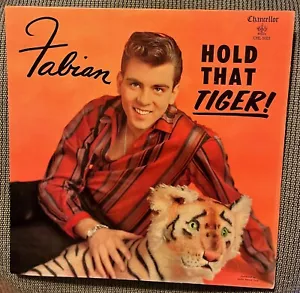 FABIAN - Hold That Tiger - 1959 Chancellor CHL-5003 - Mono Pink Label - Picture 1 of 2