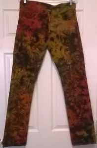 NEW Tie Dye 100% Cotton Classic Levi's 501 Button Fly Jeans 30 x 32 Earthy tones - Picture 1 of 5
