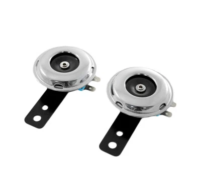 Double Klaxon Air Ton 12V Cornes Sirène pour VW Passat Polo Lt Multivan Pointer - Photo 1/4