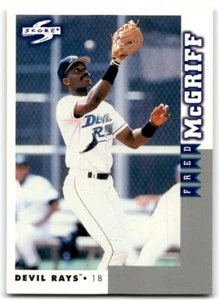 1998 SCORE ROOKIE & TRADED FRED MCGRIFF TAMPA BAY DEVIL RAYS #RT212 - Picture 1 of 2