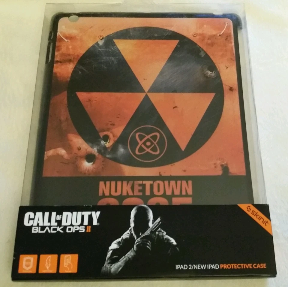 Funda protectora Skinit Call of Duty Ops II IPAD 2 NukeTown 2025 plástico rígido Foto 1 de 2