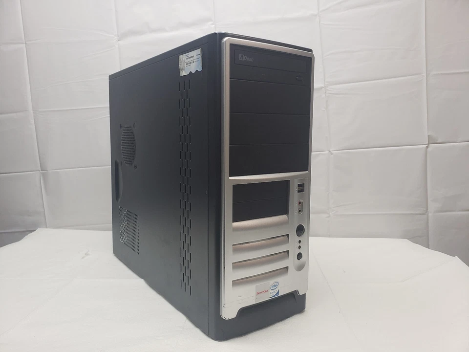 Windows 10 Desktop Computer Core 2 Quad q6600 2.4ghz, 6gb RAM, 160gb HDD - Image 1 of 4