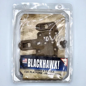 BLACKHAWK! SERPA S.T.R.I.K.E. CQC Platform Ambidextrous Holster Mount Coyote Tan - Picture 1 of 3