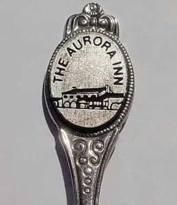 The Aurora Inn Vintage Souvenir Spoon Collectible - Picture 1 of 4