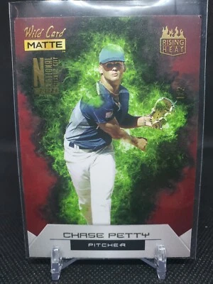 2022 Wild Card Matte National NSCC CHASE PETTY RC Rising Heat SSP #1/2 Rookie  - Image 1 of 2