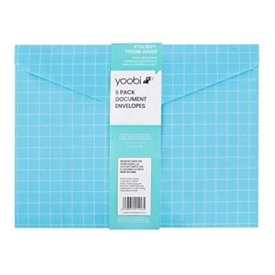  | Sobres para documentos | Material de polietileno translúcido | Paquete de variedad multicolor  Foto 1 de 4