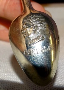 Key Biscayne Miami Florida 4" Sterling Souvenir Spoon - Picture 1 of 9