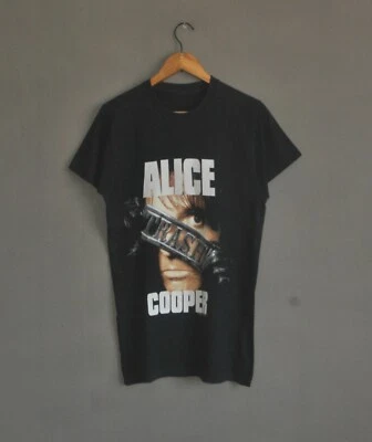 Vintage 1989 ALICE COOPER Thrashes Europe Tour 80s Ozzy T shirt size S - Image 1 of 4