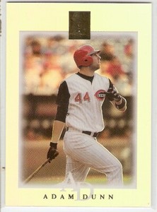 ADAM DUNN 2003 TOPPS TRIBUTE CONTEMPORARY REFRACTOR 17 CINCINNATI REDS