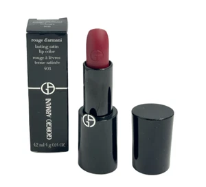 Giorgio Armani Rouge D'armani Lasting Satin Lipstick 403 Velours ~ New with Box - Picture 1 of 1