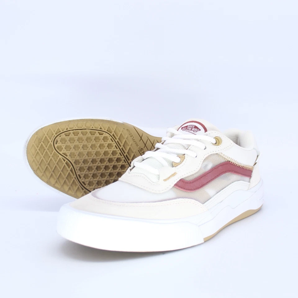 VANS SHOES WAYVEE US 7,5 EUR 40 LEATHER TAN WHITE - Bild 1 von 4