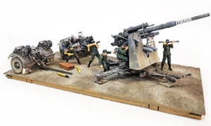 Forces of Valor 1:32 German 88mm Flak 36 Artillery - Grey, FOV801008A - Picture 1 of 9