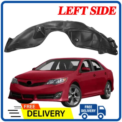 For 2012-2014 Toyota Camry Fender Liner Front Driver Side Foto 1 de 4