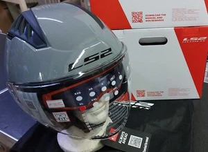 LS2 OF600 COPTER 2 CASCO JET NARDO GREY GRIGIO LUCIDO DOPPIA VISIERA 36600100... - Imagen 1 de 1