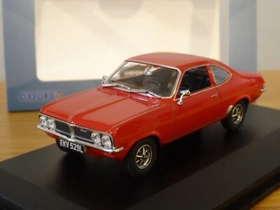 COCHE OXFORD DIECAST VAUXHALL FIRENZA 1800SL FLAMENCO ROJO MODELO VF002 1:43 Foto 1 de 3