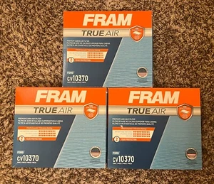 LOT OF THREE (3) - FRAM True Air CV10370 Premium Cabin Air Filter Ford Vehicles - Picture 1 of 5