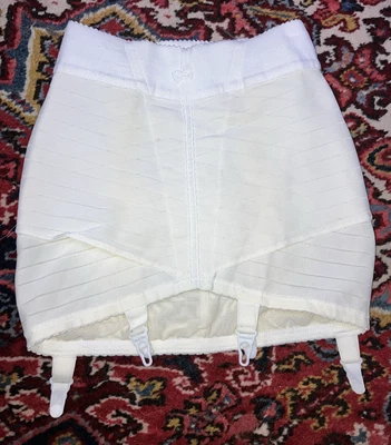 M Vintage triumph brand bandage mesh firm control bottom girdle with garter - Image 1 of 3