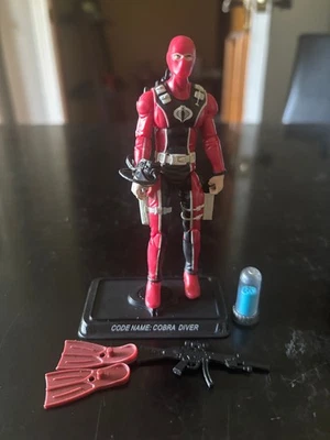 GI Joe 3,75” 25th Cobra Diver Completo Foto 1 de 2