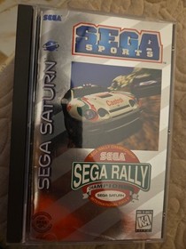 Sega Rally Championship International Rally Sega Saturn 1995 W/ Manual And Case