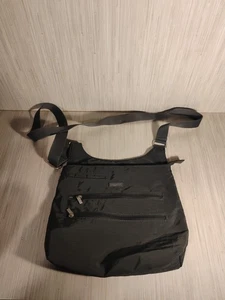 Bolso Bandolera Baggalini Gris Oscuro Bolso Cubo Cartera de Viaje Nylon Cremallera Ligero - Imagen 1 de 10