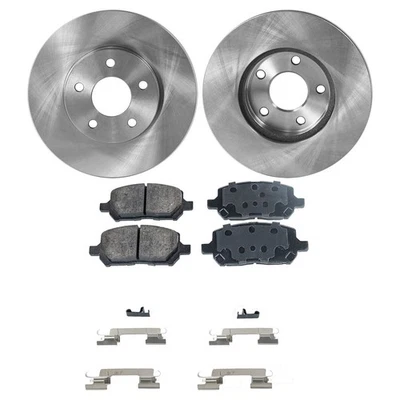 Front Brake Disc Rotors and Pads Kit for Chevy Chevrolet Cobalt Pontiac G5 07-09 - Image 1 of 4