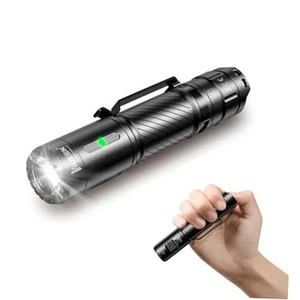 C3 Flashlight 1200 High Lumens Rechargeable Flashlights 6 Modes Super Bright - Imagen 1 de 7