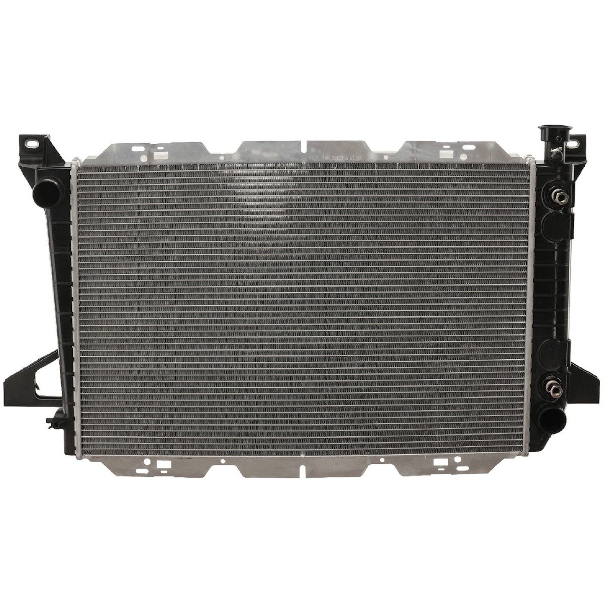 Direct Fit Aluminum Radiator For 1985-1996 Ford F150 F250 F350 W/ 5.0L 5.8L 7.5L - OE Style With Transmission Cooler