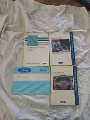 Libretto Uso e Manutenzione Ford Fiesta Terza Serie - 1995 - Immagine 1 di 4