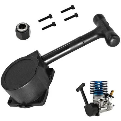 Reliable 1/10 RC Car Pull Starter R020 w/ 12mm Bearings - Easy Install Process - Image 1 of 4