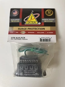 Ditek Surge Protection For Access Control. DTK-4LVLPCR New Unopened Package. - Picture 1 of 2