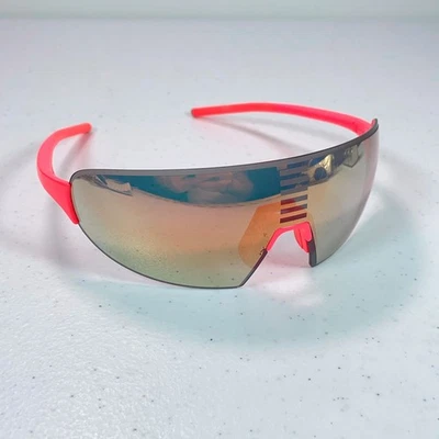 Rapha Pro Team Flyweight Cycling Sunglasses Pink Arms - Lens Wear - Image 1 of 4
