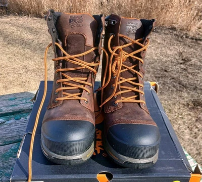 Timberland PRO Helix HD 8" Compuesto Punta Suave Botas de Trabajo Impermeables para Hombres Talla 11.5 Foto 1 de 4