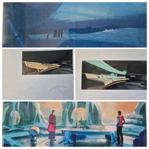 Hitchhiker's Guide To The Galaxy Magrathea & Heart Of Gold Spaceship Concept Art - Picture 1 of 9