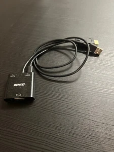 Benfei HDMI to VGA adaptor - usb powered, sound - Picture 1 of 4