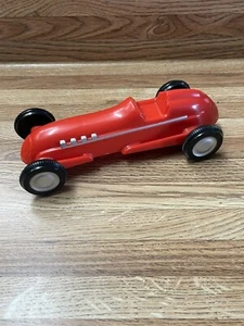 Schylling 2007 Red Plastic Wind Up Race Car - Picture 1 of 6