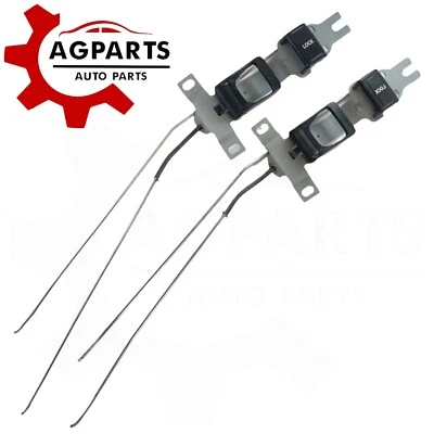 DOOR PULL HANDLE LOCK ROD PAIR FJ40 FJ45 INTERIOR FOR TOYOTA LAND CRUISER SET - Image 1 of 3