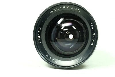 Isco-Gottingen Westrogon 24mm f4 Germany Wide Lens 24/4 Exakta/Topcon ZEBRA - Image 1 of 4