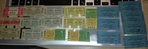 JOB LOT OF 20 USED STEAM NARROW GAUGE AND STANDARD TICKETS INCULEDING TYSLEY - Picture 1 of 3