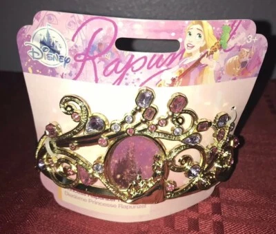 Disney Parques Princesa Rapunzel Enredado Disfraz Corona Tiara Disfraz Vestir Nuevo Foto 1 de 4