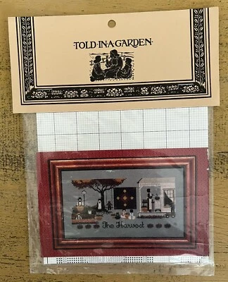 Told In A Garden The Harvest Cross Stitch Pattern - Image 1 of 2