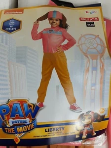  Paw Patrol The Movie  Liberty Costume Toddler Size M (3T - 4T) - Picture 1 of 6