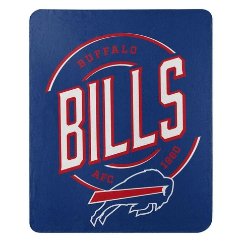 Buffalo Bills NFL Northwest 50"x60" Campaign Soft Fleece Throw Blanket Cover